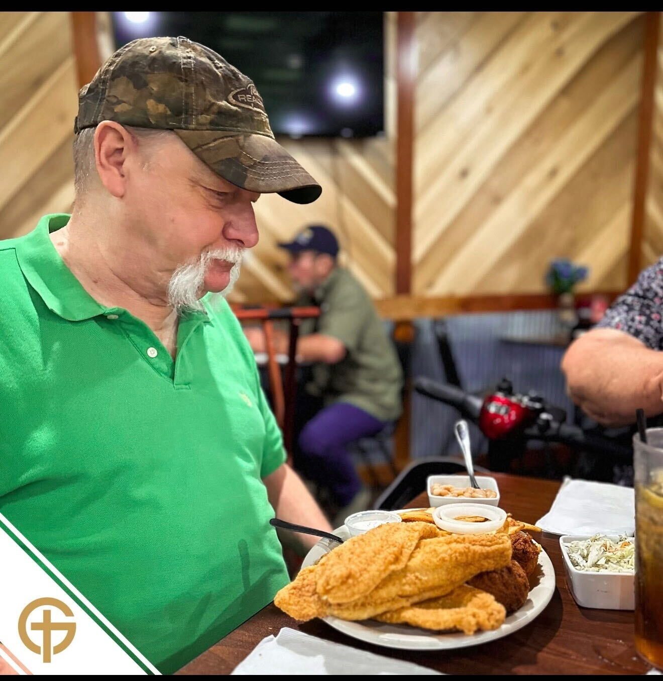 Golden Cross residents enjoying a meal out